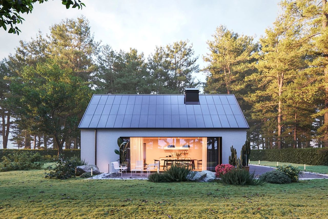 ArcEdge Power Roofit.Solar integrated metal solar roof