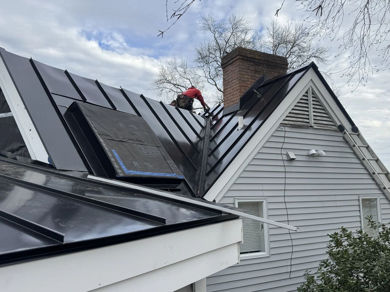 7.25 kW Solar Roof Underway in Maryland, image 5